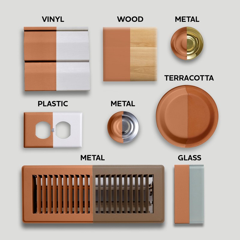Glidden Master Finish 12 oz. Satin Brown Clay Interior/Exterior All