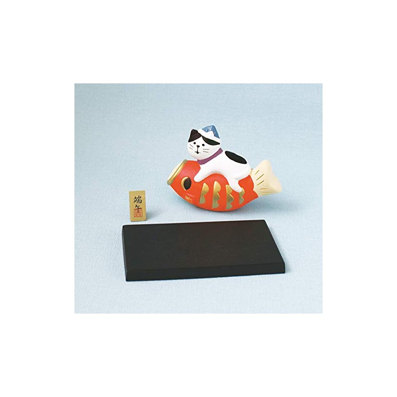 Decole Concombre ZTS-17101 Carp Streamer Cat Figurine, Festival Decoration, 5.2