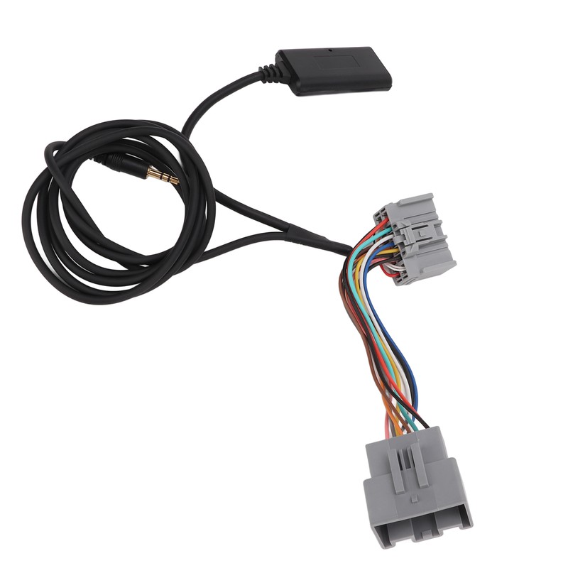 Car Bluetooth AUX Module Wireless Black Radio Adaptor Replacement for