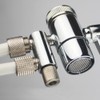 PAROAD 2-Way 1/4 Inch OD Chrome Plated Tap Diverter Valve
