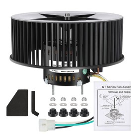S-97016621 Bathroom Exhaust Fan Motor & Blower Wheel – Quiet, Easy Install, Strong Airflow, Replaces OEM #97016621, 99080568, Compatible with QTN80L, QTR080, QTR070, QTR080L, QTR080F, QTRN080, QTR070L