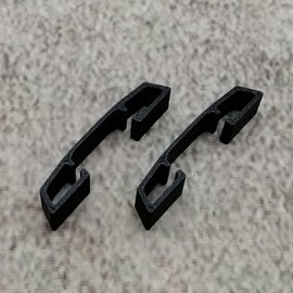 ULEIVA Kopfhörer Clip 2 Stck Schwarz Klemme Gadged kompatibel mit Astro A40 Stützklammer Headband Fix Gaming Headset Kopfband