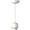 MK Ceiling Accessories 1199 WHI 230mm Pendant Set Low Energy