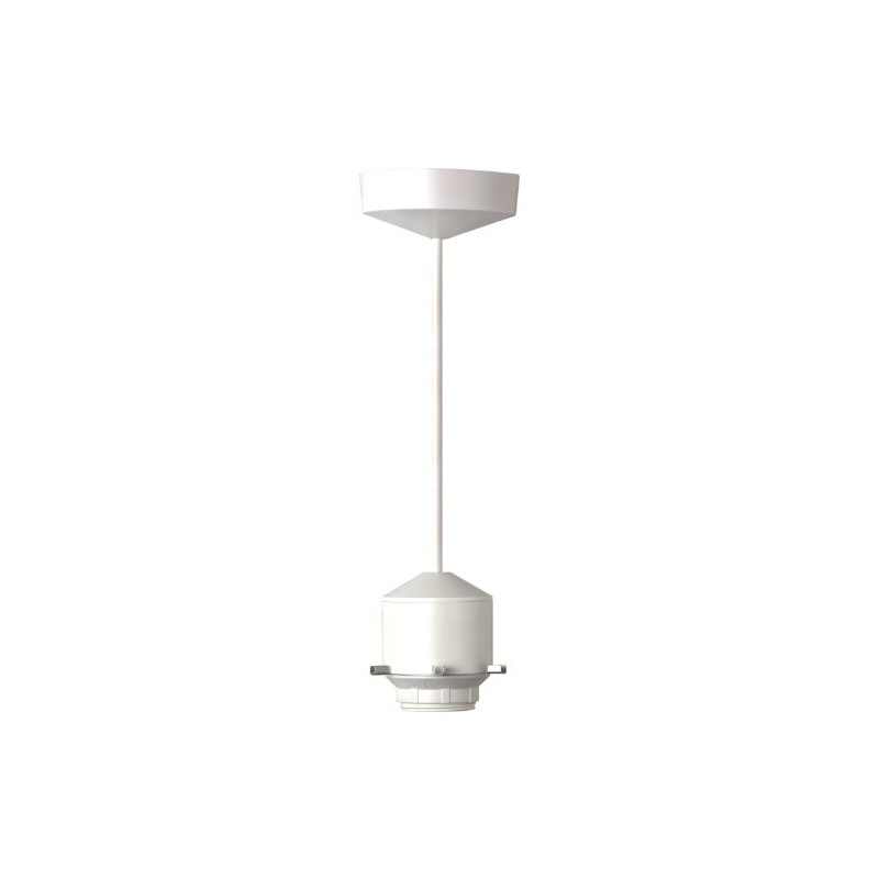 MK Ceiling Accessories 1199 WHI 230mm Pendant Set Low Energy