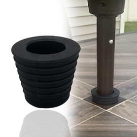 FCOUIID Patio Umbrella Cone Wedge Spacer for Table Hole, Outdoor Parasol Anti-Rock Stand Base, Fits Diameter 1-1/2" Pole (1pcs)