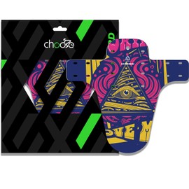 CNCLOL Mountain Bike Mudguards,MTB Mudguards Front and Rear,Bicycle Mudguards Fits 26", 27.5", 29" Plus Size and Fat Bikes.YJ