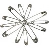 AERZETIX – C67648 – Set mit 12 Sicherheitsnadeln 45/38/32 mm