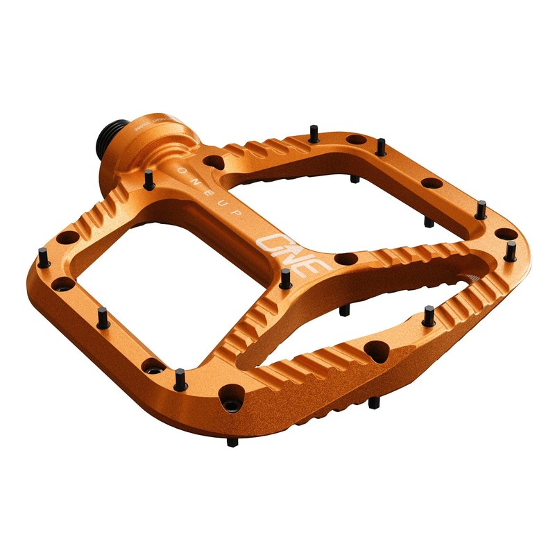 OneUp Components Aluminum Pedals, Orange
