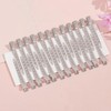 24 Pcs Metal Duck Billed Hair Clips Silver for Styling
