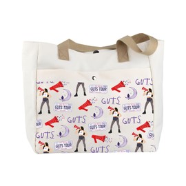 TOBGBE Singer Album Inspired Canvas Bag Singer Purple Concert Gifts for Women Girls Fans Singer Merchandise (Star TB)