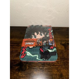 re-ment My Hero Academia Metal Wall Art-Katsuki Bakugo, Izuku Midoriya & Shoto Todoroki