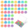 100Pcs Mini Flower Hair Clips, Mini Flower Clips