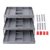 Drawer Organizer Single Row Expandable Folding Jewelry Organizer Tray Earring