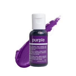 Chefmaster Purple Liqua-Gel Food Coloring 0.7oz Vegan Kosher