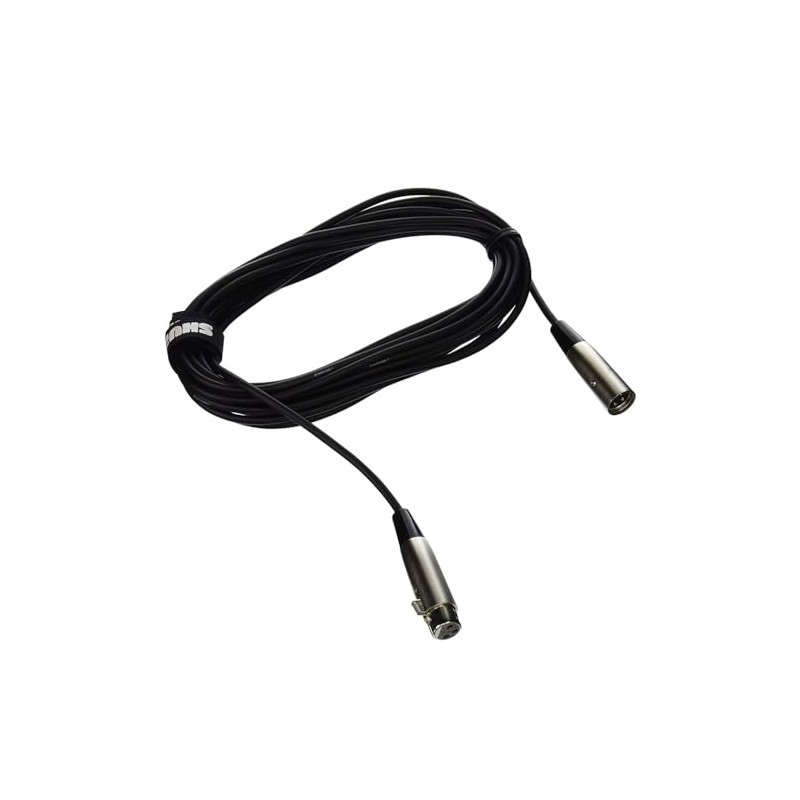Shure C25J - Cable Hi-Flex de 25 pies con conectores