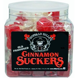 Buffalo Bills Old Fashioned Cinnamon Suckers (42 individually wrapped cinnamon lollipops per tub)