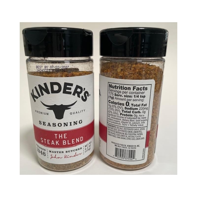 Seasoning Set, KINDERS, Pantry Assortment, The BBQ Blend, Caramelized Onion