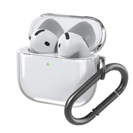 Genérico Funda Compatible con airpods 4 Silicon Premium