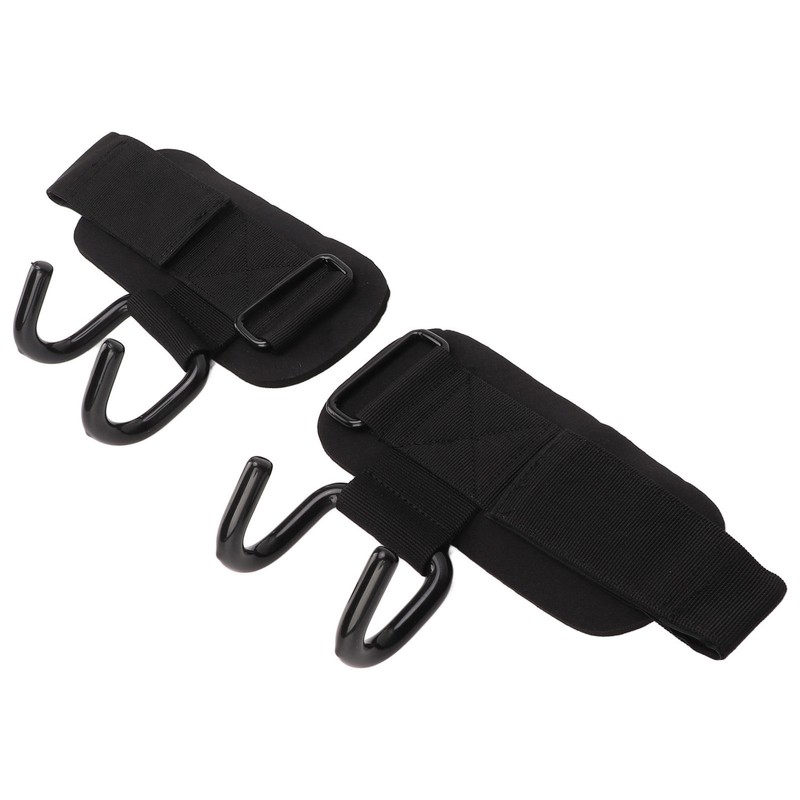 2pcs Wrist Rod Hook Straps Nylon Steel Adjustable Wrist Support