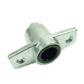 MOTIVEX Socket made of aluminium investment cast for inlet open bottom