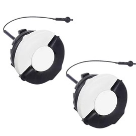 Pack of 2 Petrol Fuel Cap Replacement for STIHL Chainsaws MS171, MS181, MS210 to MS461, Brush Cutters and Blowing Devices, Replaces Part Numbers 0000 350 0525 & 0000 350 0537, Replacement for Safe