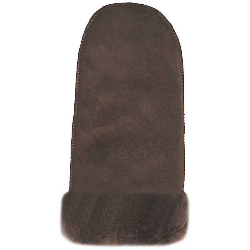 Lekra Lambskin mittens, cuddly warm made from real cultured lambskin.