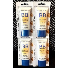 CANDY MOYO NUCOLOR 4pk CANDY MOYO Nucolor BEAUTY BENEFIT B.B CREAM MEDIUM 1 FOUNDATION CONCEALER