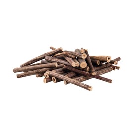 Rayher Branch Pieces, Small, Natural, Length 7.5 cm, 0.2 - 1.2 cm Diameter, Waistband Approx. 200 g, Decorative Branches Mini, Wooden Sticks for Crafts, Woodworking, DIY Objects, 65394505