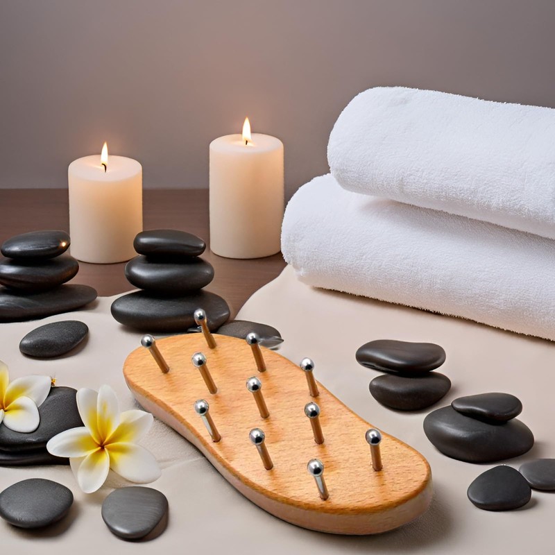 Taiwanese Massage, S-Shaped, Scalp, Massage, Gua Sha, Back, For Body,