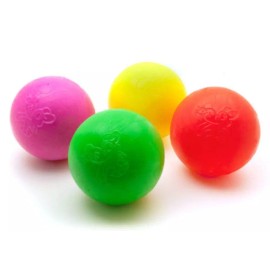 RuffDawg Indestructible Retrieving Dog Ball – Assorted Colors, Lifetime Guarante - XXL Dogs 4" Diameter