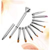 Minkissy Nail Art Pen Brush Set 10pcs Manicure Kit with