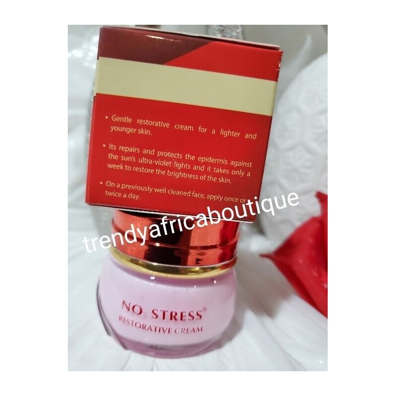 No Stress Restorative Face Cream. Lightening Face Cream👌 Super EFFECTIVE