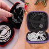 Ji liangli 4-piece mini earphone storage set,7.7 x 7.7 x