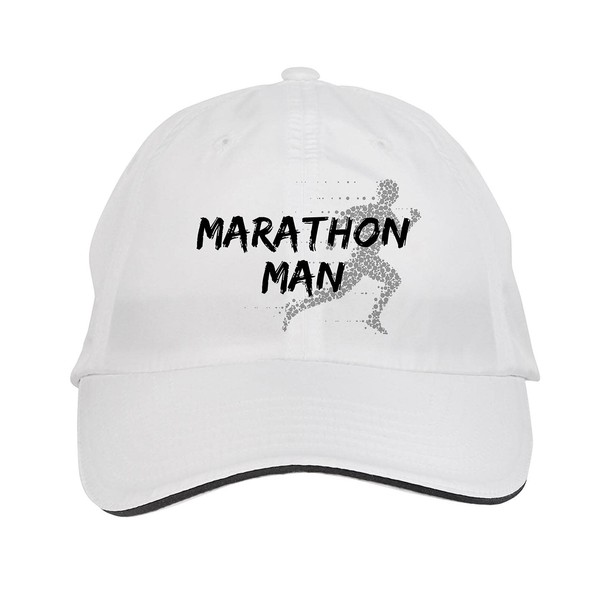Makoroni - Marathon Man Run Runner Hat Adjustable Cap, DesH71