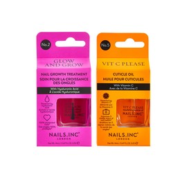 Nails.INC Glow For It 2-Piece Nail Treatment Set
