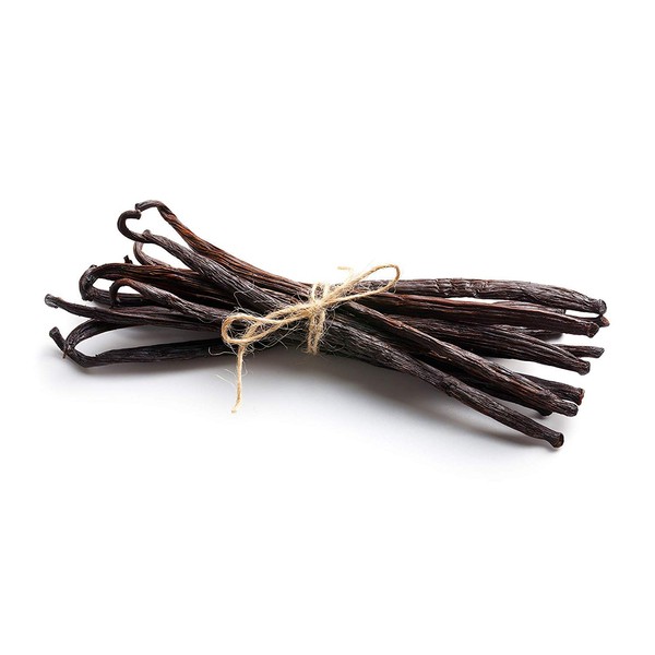 10 Vanilla Beans - Whole Extract Grade B Pods for Baking, Homemade Extract, Brewing, Coffee, Cooking - (Tahitian)