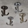 4 x Tromso 3-Way Swivel Hooks Stainless Steel Look Matt