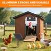 Automatic Chicken Coop Door, Solar Powered Roll-Up Chicken Door with