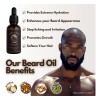 Kit De Cuidado De Barba Melanin Kings Para Hombres -