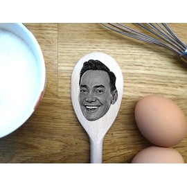 Craig Revel Horwood's Face Engraved on a Wooden Spoon (30cm), Birthday, Christmas Gift. Strictly Dancing UK TV Show Judge