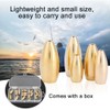 Durable Copper Fishing Brass Sinkers Lightweight Fisher Sinker Kit Set