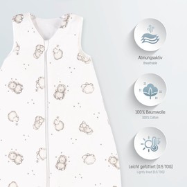 Julius Zöllner Summer Sleeping Bag in Various Designs and Sizes