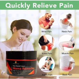 Nutrimivida Mama Remedies Pain Relieve Crea.  Crema relaja,desinflama,sana y Alivia Dolores
