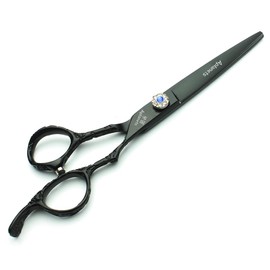 6/7 Inch Hair Scissors Hairdressing Salon Scissors 440c Hardness Stainless Steel Scissors (6 Inch Flat B)