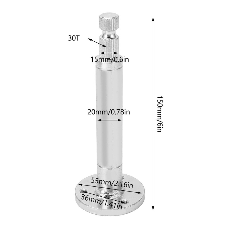 Go Kart Steering Wheel Shaft Hub 3 Hole Base 55mm