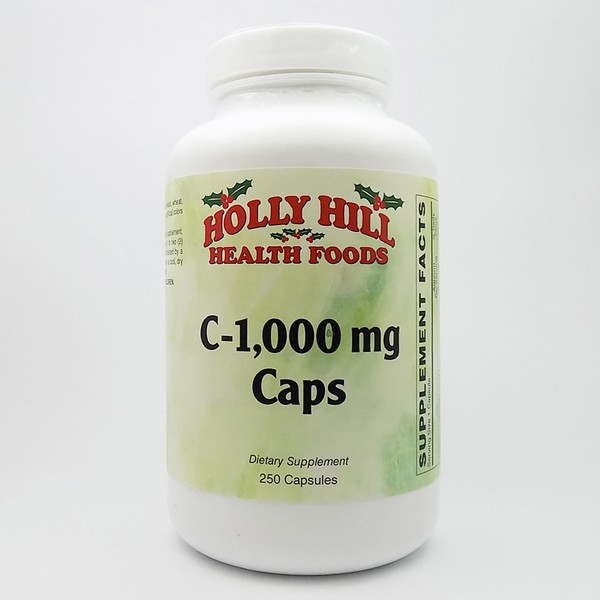 Holly Hill Health Foods, C-1000 MG, 250 Capsules