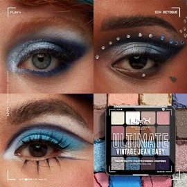 Paleta de sombras ultimate shadow palette de 16 tonos - TONO VINTAGE JEAN                                                                             