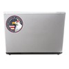 2 x 10cm USA Eagle Vinyl Sticker Laptop Car Travel