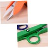 jojofuny 12pcs Multi-use High Carbon Steel Scissors Handle Yarn Cutters