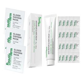 Bottederm Repair Skin Elysier Cream 45g+sample+mask pack Bottederm Elysier Cream+sample bulk+Bottederm pack 3 pieces / 보떼덤 리페어 스킨 엘리시어 크림 45g+샘플+마스크팩 보떼덤 엘리시어 크림+샘플대량+보떼덤팩3장